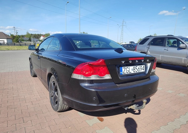 Volvo C70 cena 29500 przebieg: 220000, rok produkcji 2009 z Szczecin małe 379